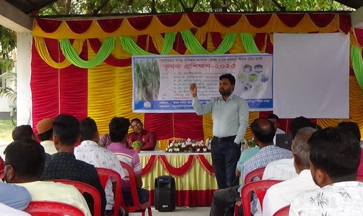 চুয়াডাঙ্গায় গুনগতমান সম্পন্ন বীজ আখ উৎপাদন কৌশল ও ব্যবহার শীর্ষক দু’দিনব্যাপি কৃষক প্রশিক্ষন 