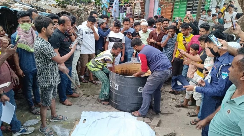 ব্রাহ্মণবাড়িয়ায় পানির ট্যাংকি থেকে যুবকের অর্ধগলিত লাশ উদ্ধার