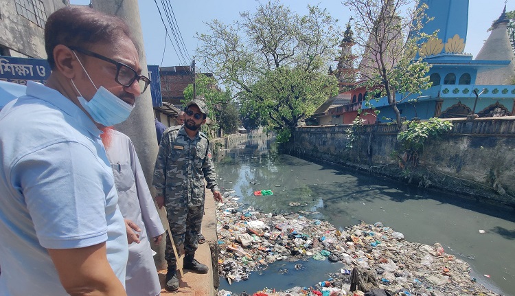 নগরীর জলাবদ্ধতা নিরসনে খাল খনন কার্যক্রম চলমান থাকবে:  মেয়র শাহাদাত