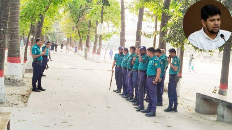 তা’মীরুল মিল্লাতে মাহফুজ আলমের আগমন ঘিরে নিরাপত্তা জোরদার