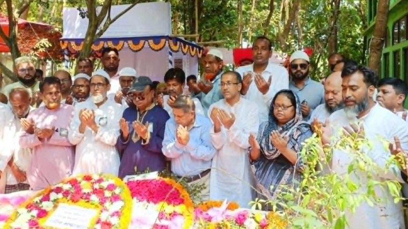 ঘিওরে নানা আয়োজনে খোন্দকার দেলোয়ার হোসেনের মৃত্যুবার্ষিকী পালিত