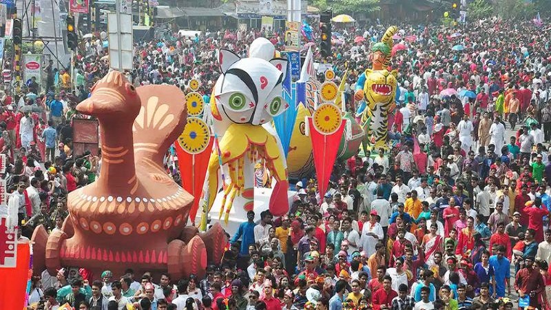 মঙ্গল শোভাযাত্রার নাম পরিবর্তন, এবার হবে ‘বৈশাখ শোভাযাত্রা’