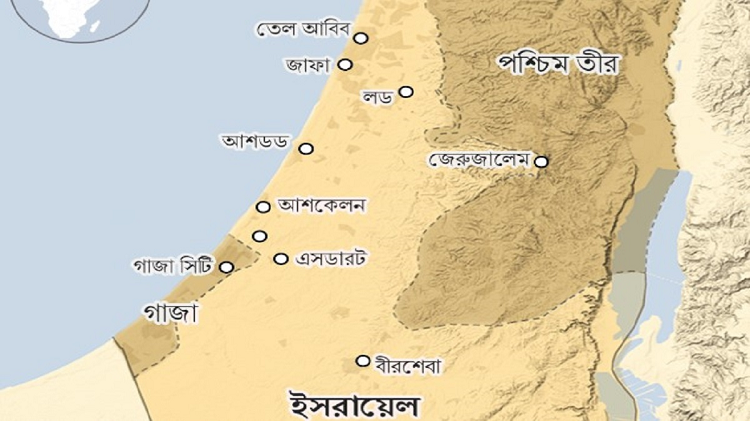 ফিলিস্তিন রাষ্ট্র গুগল ম্যাপে কেন নেই?